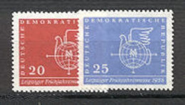 DDR    336/337  * *  TB  - Unused Stamps