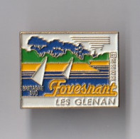 PIN'S THEME VILLE  FOUESNANT   LES GLENAN - Ciudades