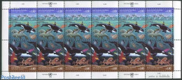 United Nations, Geneva 1992 Clean Ocean M/s, Mint NH, Nature - Fish - Sea Mammals - Poissons