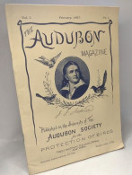 Audubon Society For The Protection Of Birds Vol. I. N°1 - Fac Simile - Unclassified