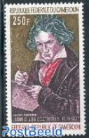 Cameroon 1970 Beethoven 1v, Mint NH, Performance Art - Music - Musik