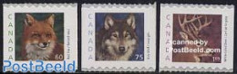 Canada 2000 Animals 3v S-a, Mint NH, Nature - Animals (others & Mixed) - Deer - Ungebraucht