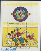 Sierra Leone 1992 Disney S/s, Greece, Mint NH, Art - Disney - Disney