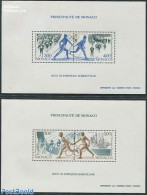 Monaco 1991 Olympic Games 2 Special S/s, Mint NH, Sport - Olympic Winter Games - Skiing - Nuevos