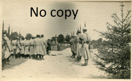 PHOTO FRANCAISE - LOT DE 5 PHOTOS D'UN ENTERREMENT MILITAIRE AU CAMP DE CHALONS SUR MARNE GUERRE 1914 - 1918 - Guerre, Militaire