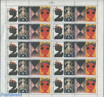 Poland 1993 Europa, Modern Art M/s, Mint NH, History - Europa (cept) - Art - Modern Art (1850-present) - Paintings - Unused Stamps
