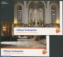 Netherlands 2013 Int. Peace Palace Presentation Pack 487 (a And B), Mint NH, Transport - Various - Railways - Justice .. - Nuevos