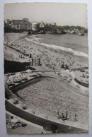 FRANCE - PYRENEES-ATLANTIQUES - BIARRITZ - La Grande Plage Et La Piscine De L'Hôtel Du Palais - Biarritz