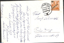 Germany, Berlin 1949 Postcard Within Berlin, Postal History - Cartas & Documentos