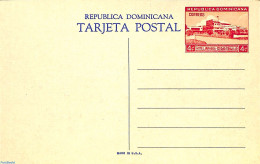 Dominican Republic 1948 Postcard 4c, Hotel Jaragua, Unused Postal Stationary, Various - Hotels - Settore Alberghiero & Ristorazione