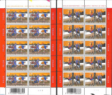 Belgium 2003 Sports 2 M/s, Mint NH, Sport - Sport (other And Mixed) - Unused Stamps