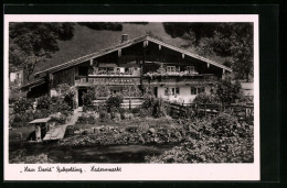 AK Ruhpolding, Haus David, Hadermarkt  - Ruhpolding