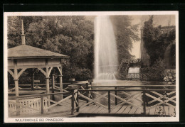 AK Pinneberg, Restaurant Wulfsmühle Mit Pavillon Und Fontäne  - Pinneberg