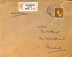 Netherlands 1947 NVPH No. 342 On Cover, Enkelfrankering, Postal History - Covers & Documents