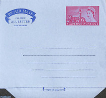 Great Britain 1964 Aerogramme 6d (To Open Slit Along Here), Unused Postal Stationary - Brieven En Documenten