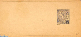 Monaco 1891 Wrapper 2c, Unused Postal Stationary - Lettres & Documents