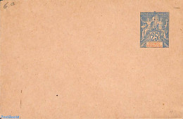French Guinea 1901 Envelope 25c, 116x76mm, Unused Postal Stationary - Autres & Non Classés