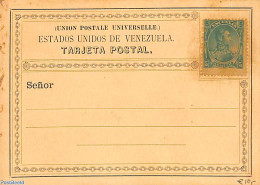 Venezuela 1880 Postcard With Stamp, Unused Postal Stationary - Venezuela