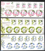 Japan 2020 Flowers 3 M/s S-a, Mint NH, Nature - Flowers & Plants - Ongebruikt