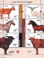 Portugal 2020 Domestic Races S/s, Mint NH, Nature - Cattle - Horses - Ongebruikt