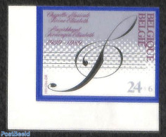 Belgium 1989 Queen Elisabeth Chapel 1v, Imperforated, Mint NH, Performance Art - Music - Unused Stamps