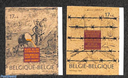 Belgium 1997 Museums 2v, Imperforated, Mint NH, Art - Museums - Unused Stamps