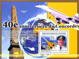 Guinea, Republic 2009 Concorde S/s, Mint NH, Transport - Concorde - Aircraft & Aviation - Concorde