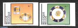 Belgium 1994 Ceramics 2v, Imperforated, Mint NH, Art - Ceramics - Ongebruikt