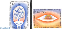 Belgium 1981 Int. Year Of Disabled People 2v, Imperforated, Mint NH, Health - Disabled Persons - Int. Year Of Disabled.. - Ongebruikt