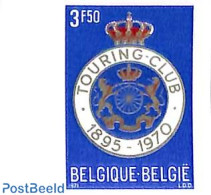 Belgium 1971 Touring Club 1v, Imperforated, Mint NH, Transport - Automobiles - Nuovi