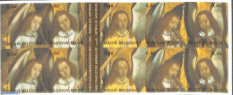 Belgium 2006 Christmas Booklet Pane, Imperforated, Mint NH, Religion - Christmas - Art - Paintings - Nuevos