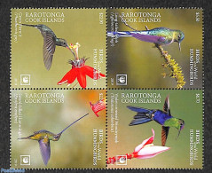 Cook Islands 2019 Hummingbirds 4v [+], Mint NH, Nature - Birds - Other & Unclassified