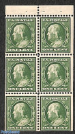 United States Of America 1910 6x1c Booklet Pane, Mint NH - Nuovi