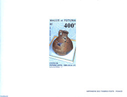 Wallis & Futuna 1997 Archeology 1v, Epreuve De Luxe, Mint NH, History - Archaeology - Art - Ceramics - Archeologia