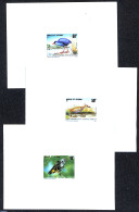 Wallis & Futuna 1993 Birds 3v, Epreuve De Luxe, Mint NH, Nature - Birds - Other & Unclassified