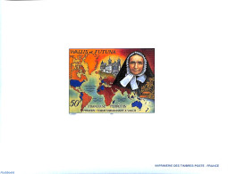Wallis & Futuna 1996 Francoise Perroton 1v, Epreuve De Luxe, Mint NH, Religion - Various - Religion - Maps - Aardrijkskunde