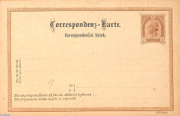 Austria 1890 Reply Paid Postcard 2/2kr (Böhm), Unused Postal Stationary - Briefe U. Dokumente