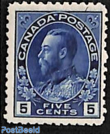 Canada 1911 5c, Stamp Out Of Set, Unused (hinged) - Neufs