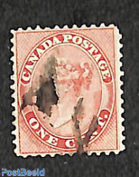 Canada 1859 1c, Used, Used Stamps - Gebruikt