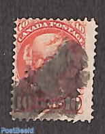 Canada 1870 10c, Carminerosa, Used, Used Stamps - Used Stamps