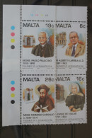 Malta 1020-1023 Postfrisch #VU707 - Malte