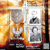 Poland 2020 Remember Fallen Soldiers S/s, Mint NH, History - Militarism - Neufs