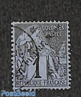 Saint Pierre And Miquelon 1891 1c, Used, Used Stamps - Other & Unclassified