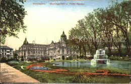 72466308 Wiesbaden Bowlinggreen Und Hotel Nassau Wiesbaden - Wiesbaden