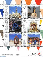 Portugal 2020 Festivals 6v M/s, Mint NH, Religion - Various - Religion - Folklore - Art - Fireworks - Nuevos