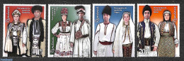 Romania 2020 Tradional Wedding Costumes 4v, Mint NH, Various - Costumes - Unused Stamps