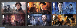 Great Britain 2020 Sherlock Holmes 6v (3x [:]), Mint NH, Performance Art - Music - Art - Authors - Nuevos