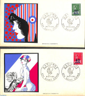 Reunion 1974 'Art Series' First Day Covers (2), First Day Cover, Hobby & Collectables Store - Collector Cadeau Shop - .. - Other & Unclassified