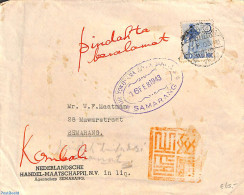 Netherlands Indies 1943 Letter Samarang, Postal History - Autres & Non Classés