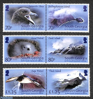 South Georgia / Falklands Dep. 2021 Birds 6v (3x[:]), Mint NH, Nature - Birds - Autres & Non Classés